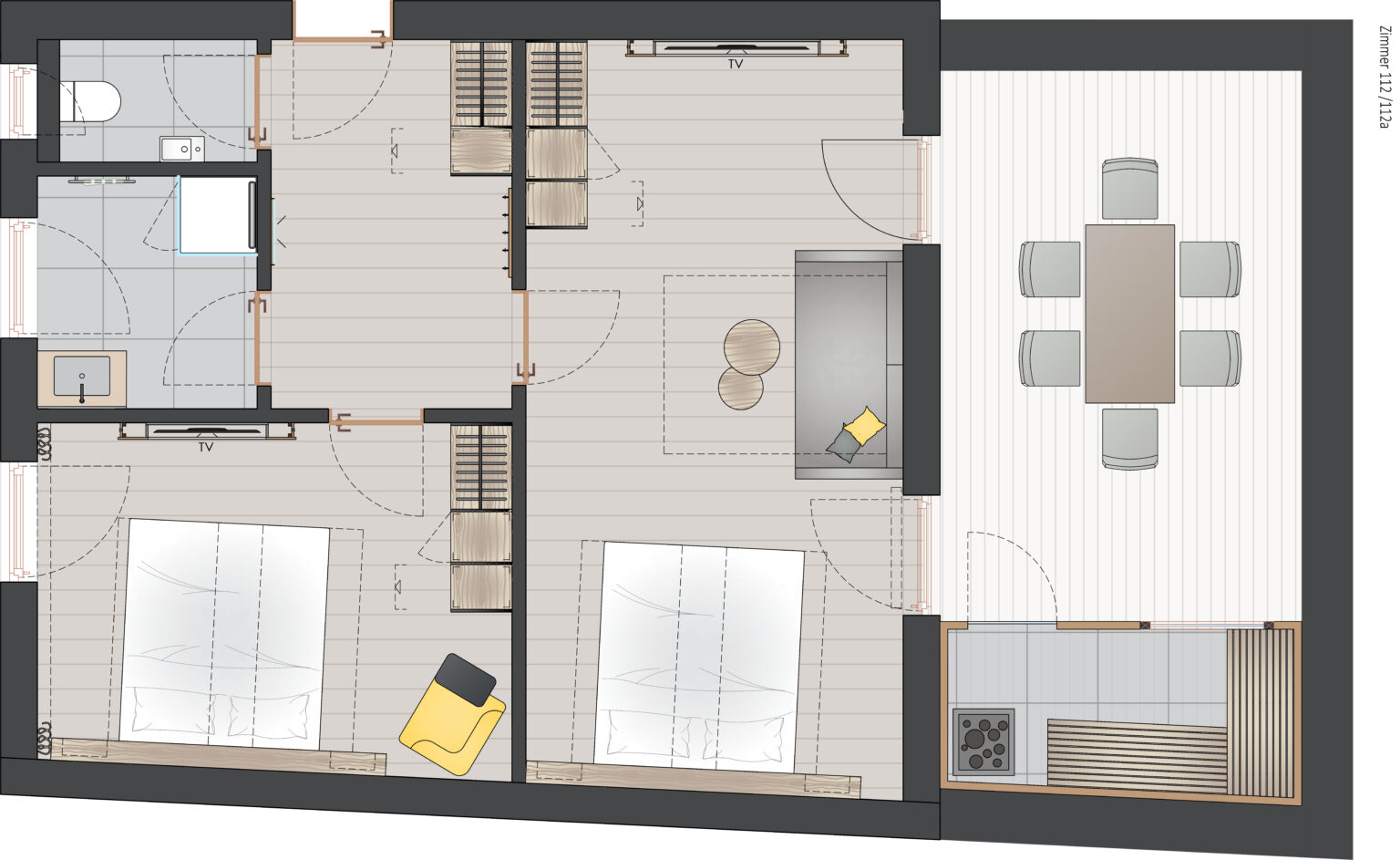 Hotel UND Studio UND Sauna